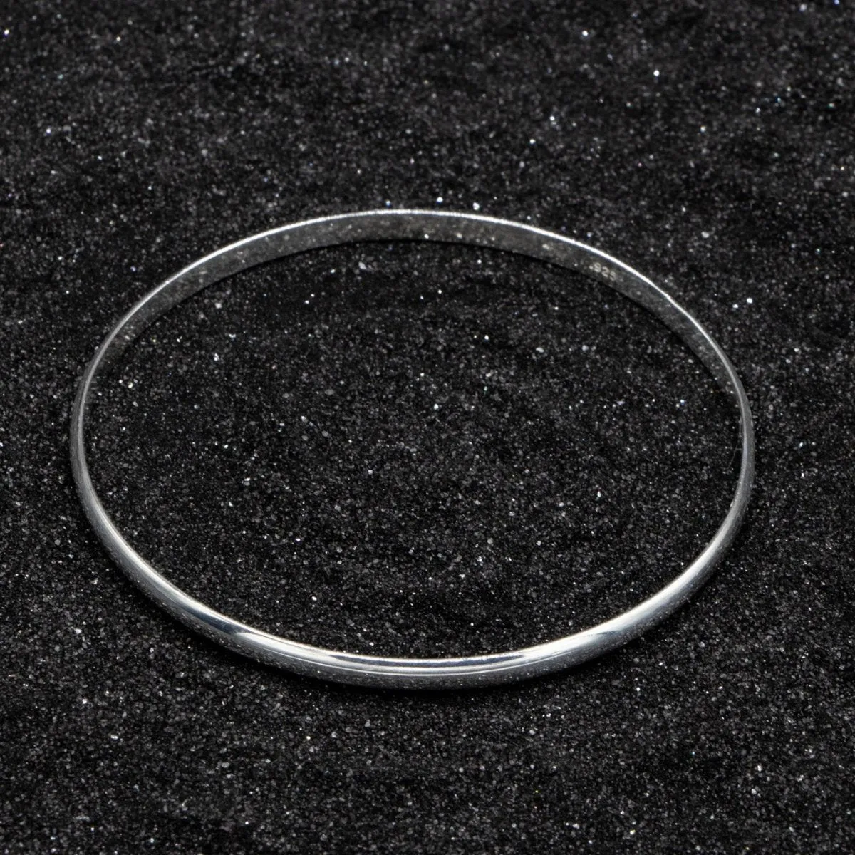 4mm Domed Plain Jingle Bracelet