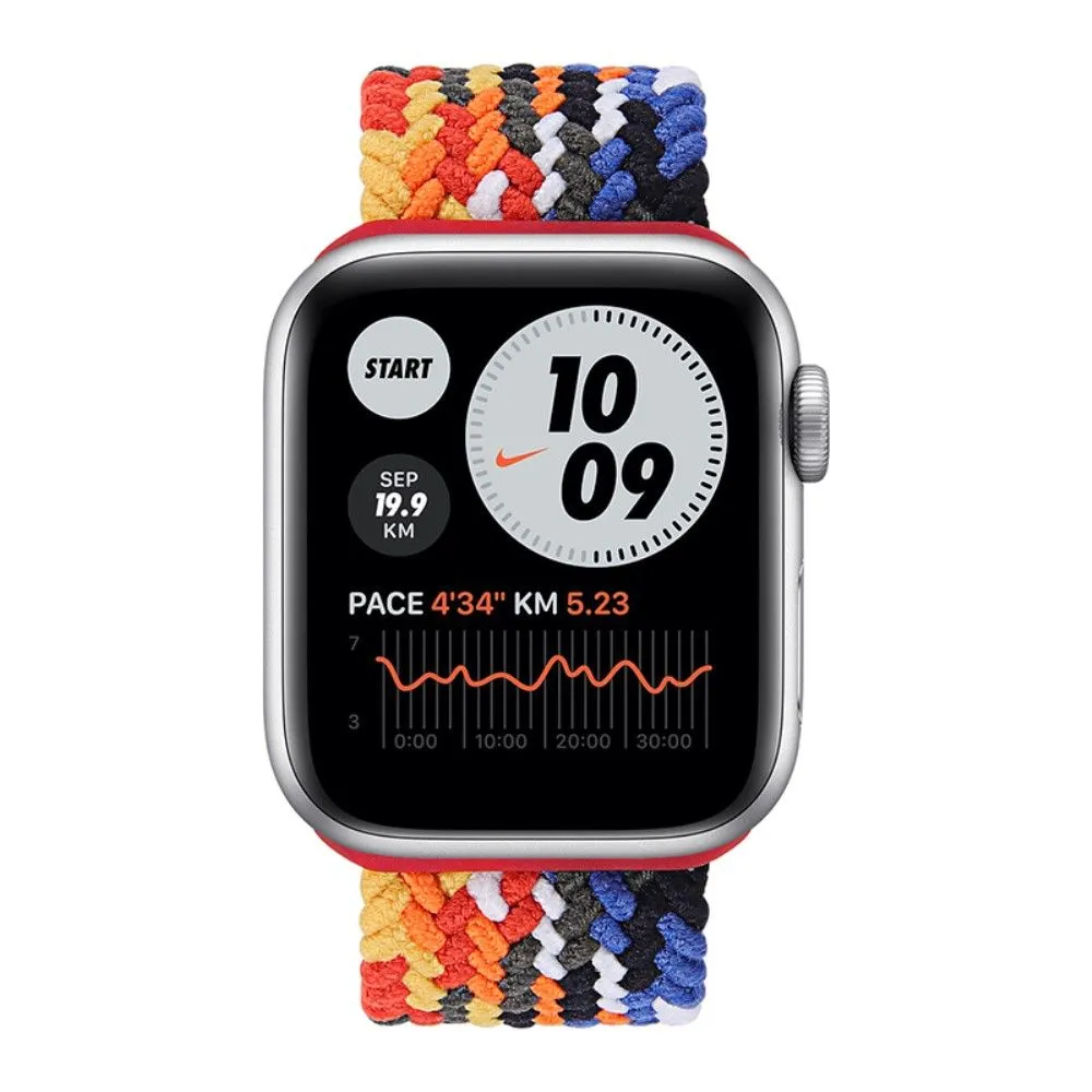 Apple Watch (45mm) elastic watch strap - Multi-color / Size: M