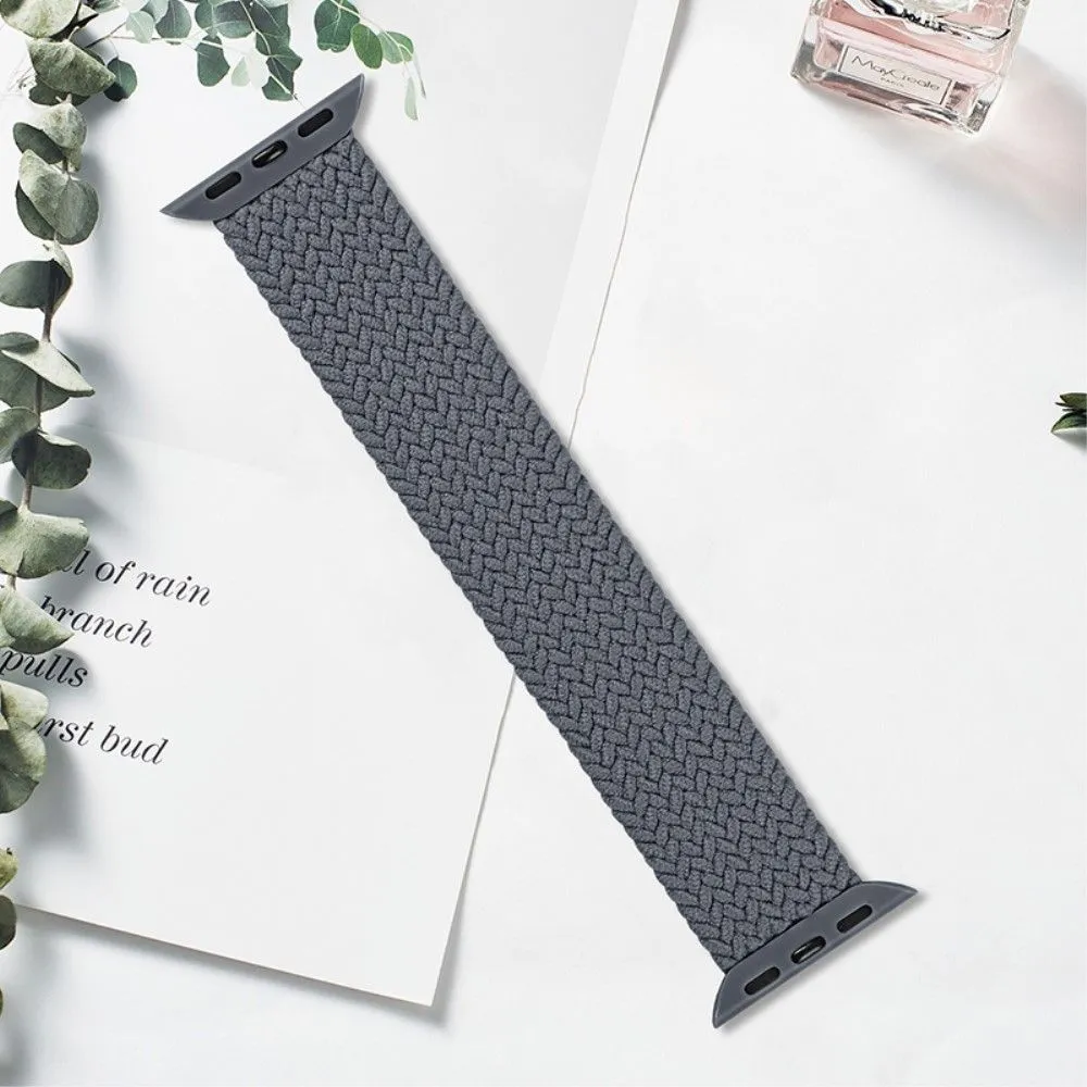 Apple Watch (45mm) elastic watch strap - Space Grey / Size: XL