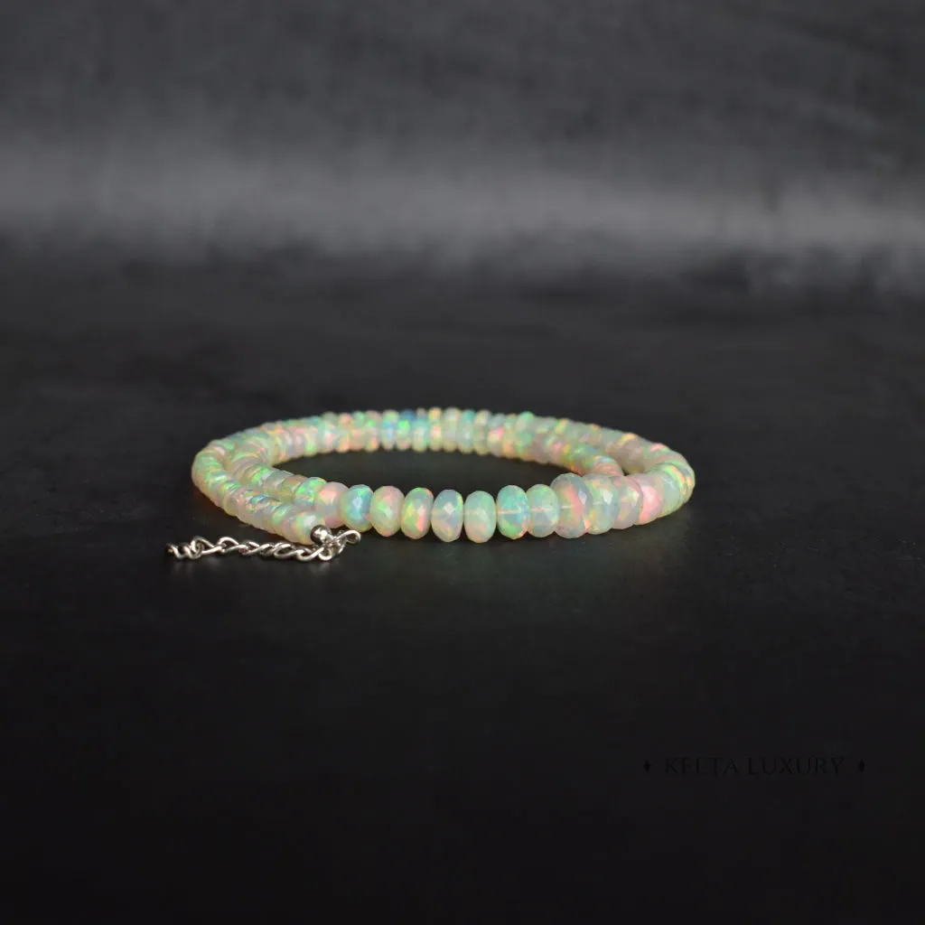 Aurora Bloom - Opal Beaded Necklace