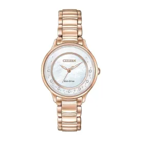 Citizen Ladies Eco-Drive 7 Diamonds WR50 DC Watch EM0382-86D