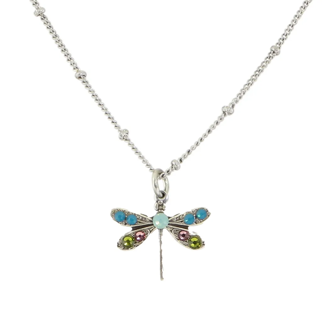 Crystal Dragonfly Necklace