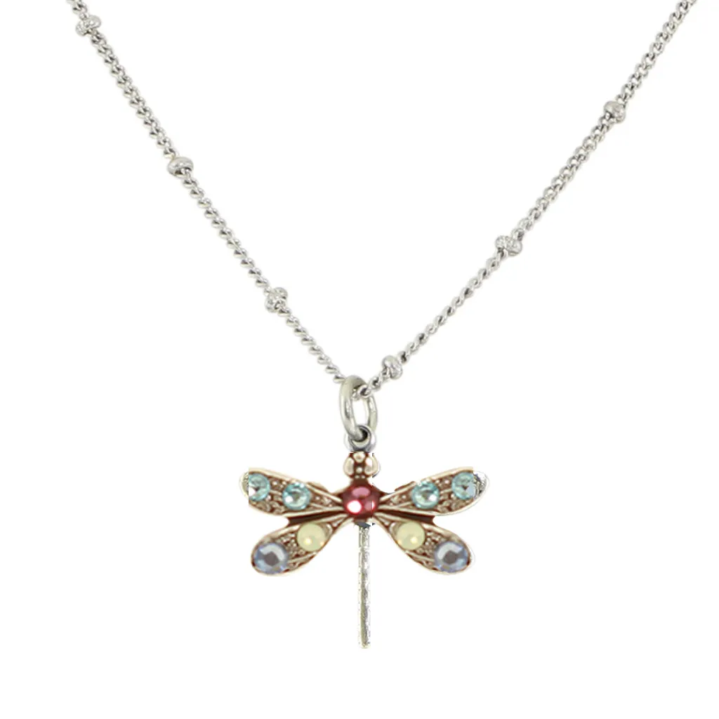 Crystal Dragonfly Necklace