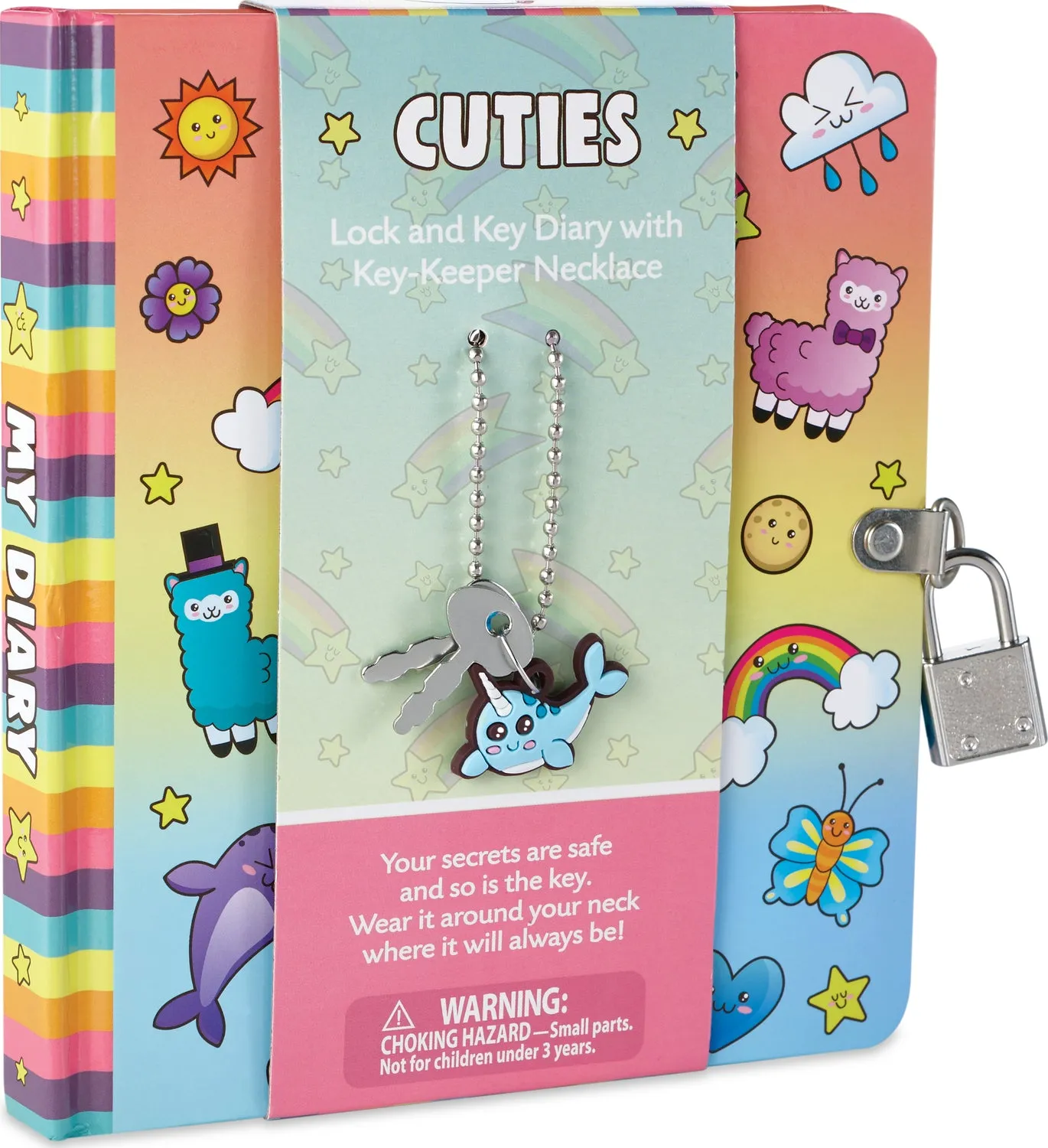 Cuties Lock & Key Diary