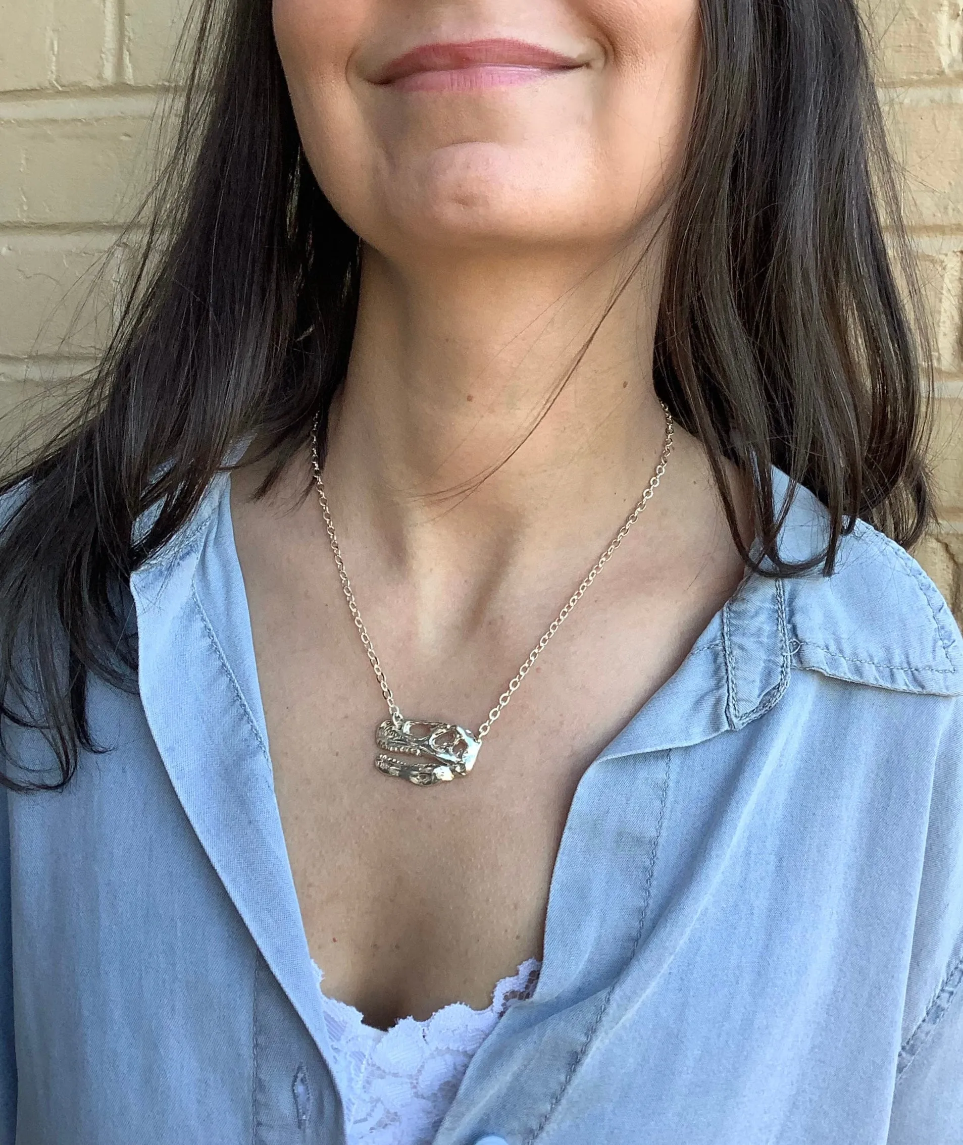 Dinosaur necklace