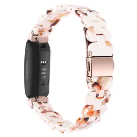 Fitbit Inspire 2 / Inspire HR oval resign watch strap - Nougat Pattern