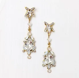 Gold Bridal Earrings