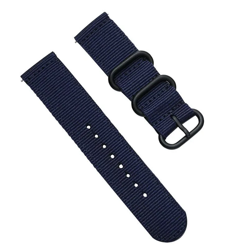 Nato Nylon Watch Straps Compatible with the Ticwatch C2 Rose Gold & C2  Rose Gold