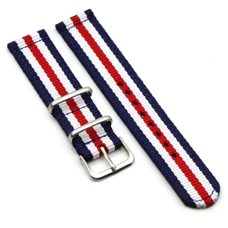 Nato Nylon Watch Straps Compatible with the Ticwatch C2 Rose Gold & C2  Rose Gold