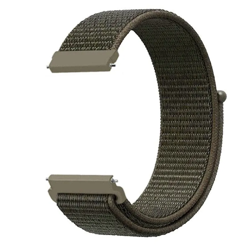 Nylon Sports Loop Watch Straps Compatible with the Garmin Vivomove HR & HR Sports