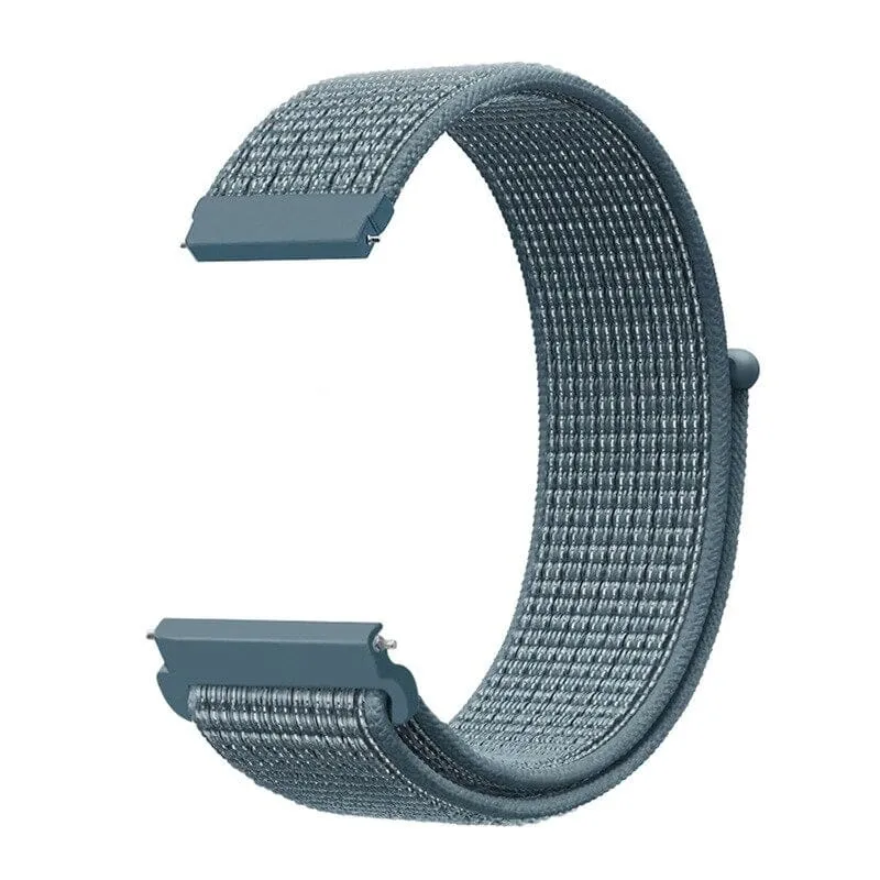 Nylon Sports Loop Watch Straps Compatible with the Garmin Vivomove HR & HR Sports