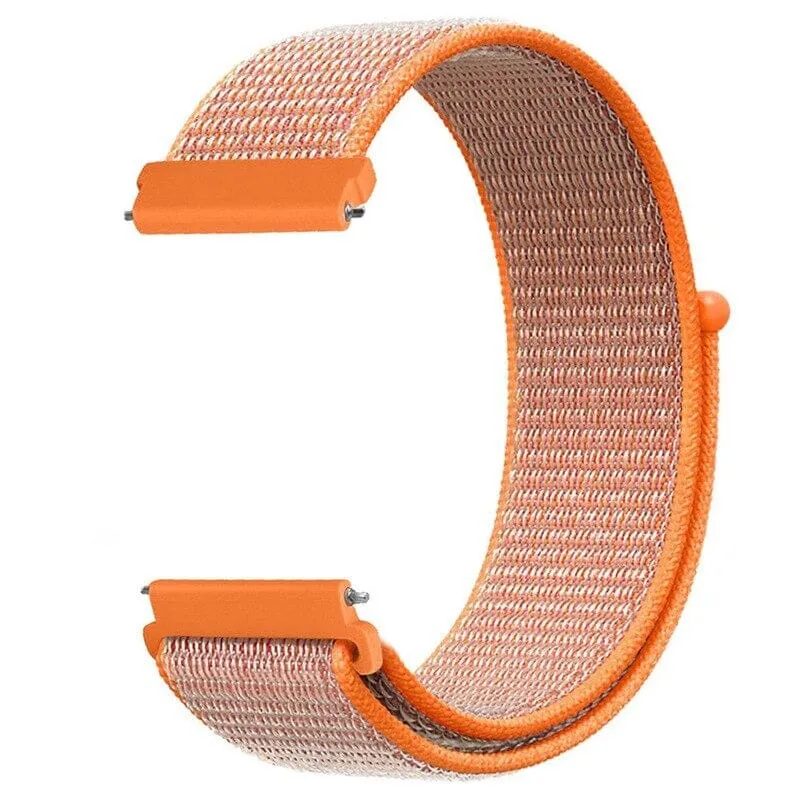 Nylon Sports Loop Watch Straps Compatible with the Garmin Vivomove HR & HR Sports