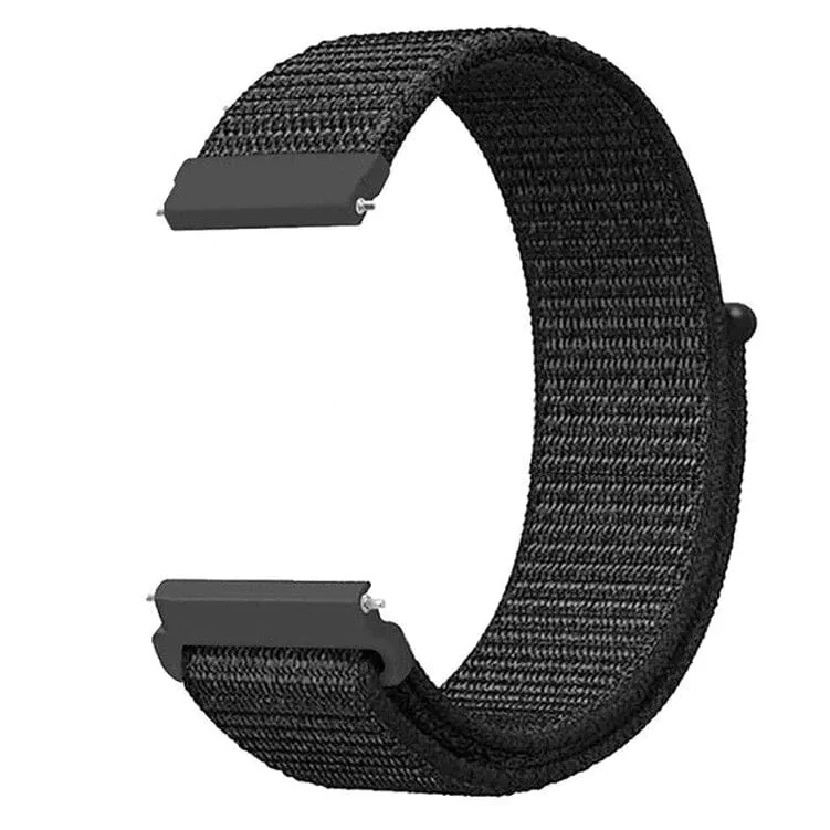 Nylon Sports Loop Watch Straps Compatible with the Garmin Vivomove HR & HR Sports