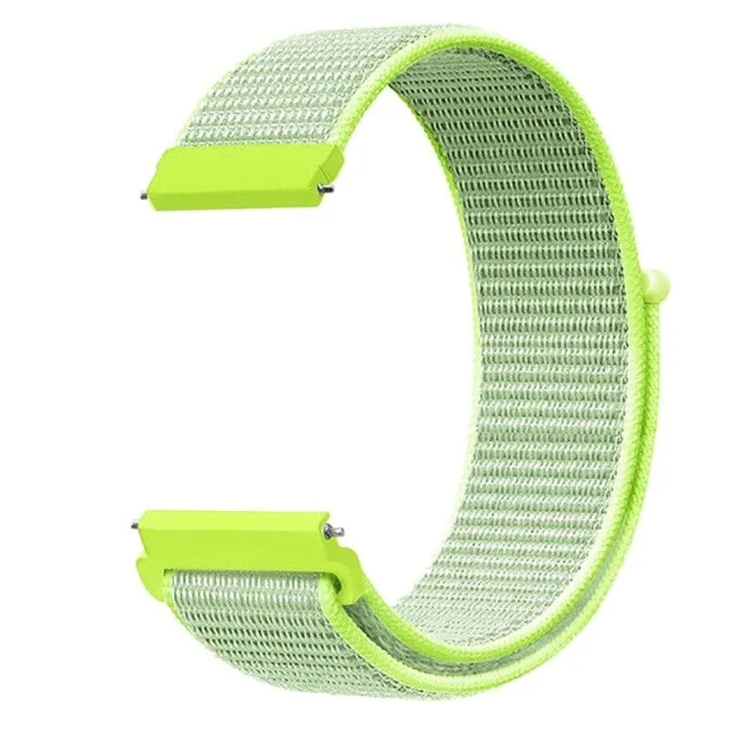 Nylon Sports Loop Watch Straps Compatible with the Garmin Vivomove HR & HR Sports