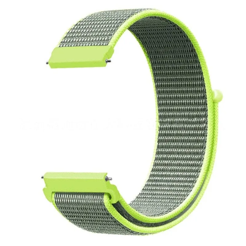 Nylon Sports Loop Watch Straps Compatible with the Garmin Vivomove HR & HR Sports