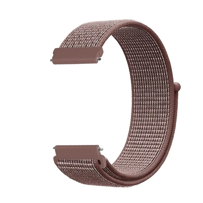 Nylon Sports Loop Watch Straps Compatible with the Garmin Vivomove HR & HR Sports