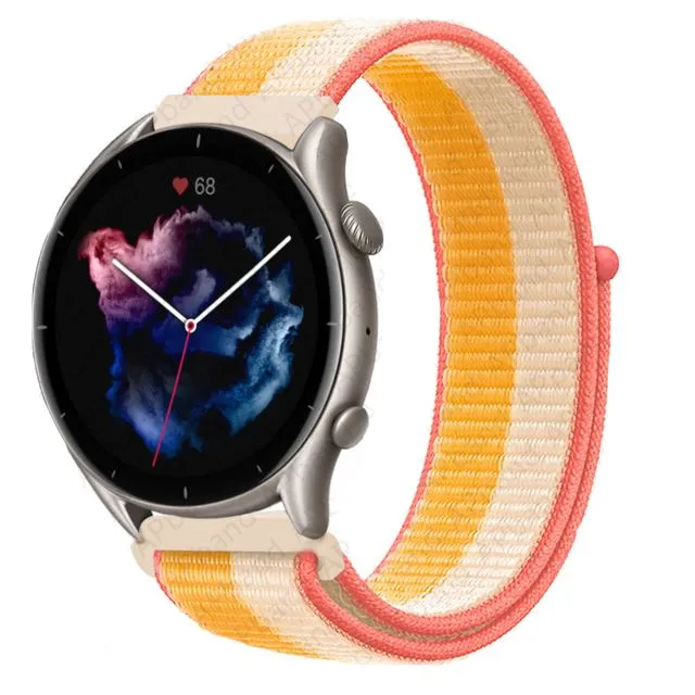 Nylon Sports Loop Watch Straps Compatible with the Huawei Watch Fit