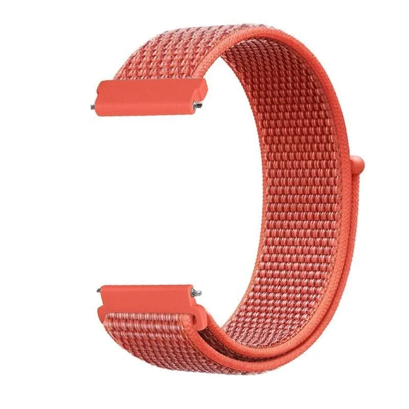 Nylon Sports Loop Watch Straps Compatible with the Ticwatch C2 Rose Gold & C2  Rose Gold