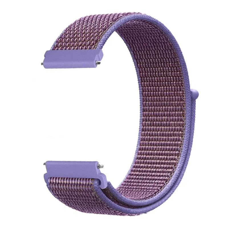 Nylon Sports Loop Watch Straps Compatible with the Ticwatch C2 Rose Gold & C2  Rose Gold