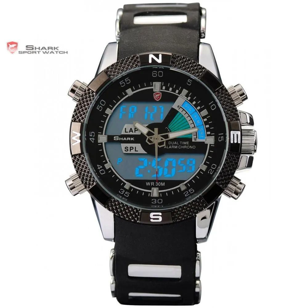 PORBEAGLE Shark Sport Watch Black SW 042