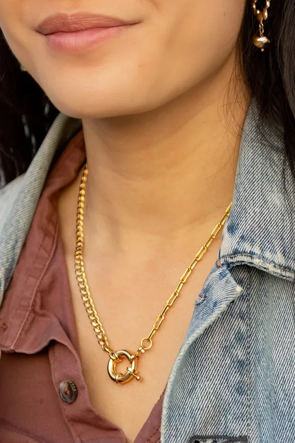 Portside Necklace - Gold