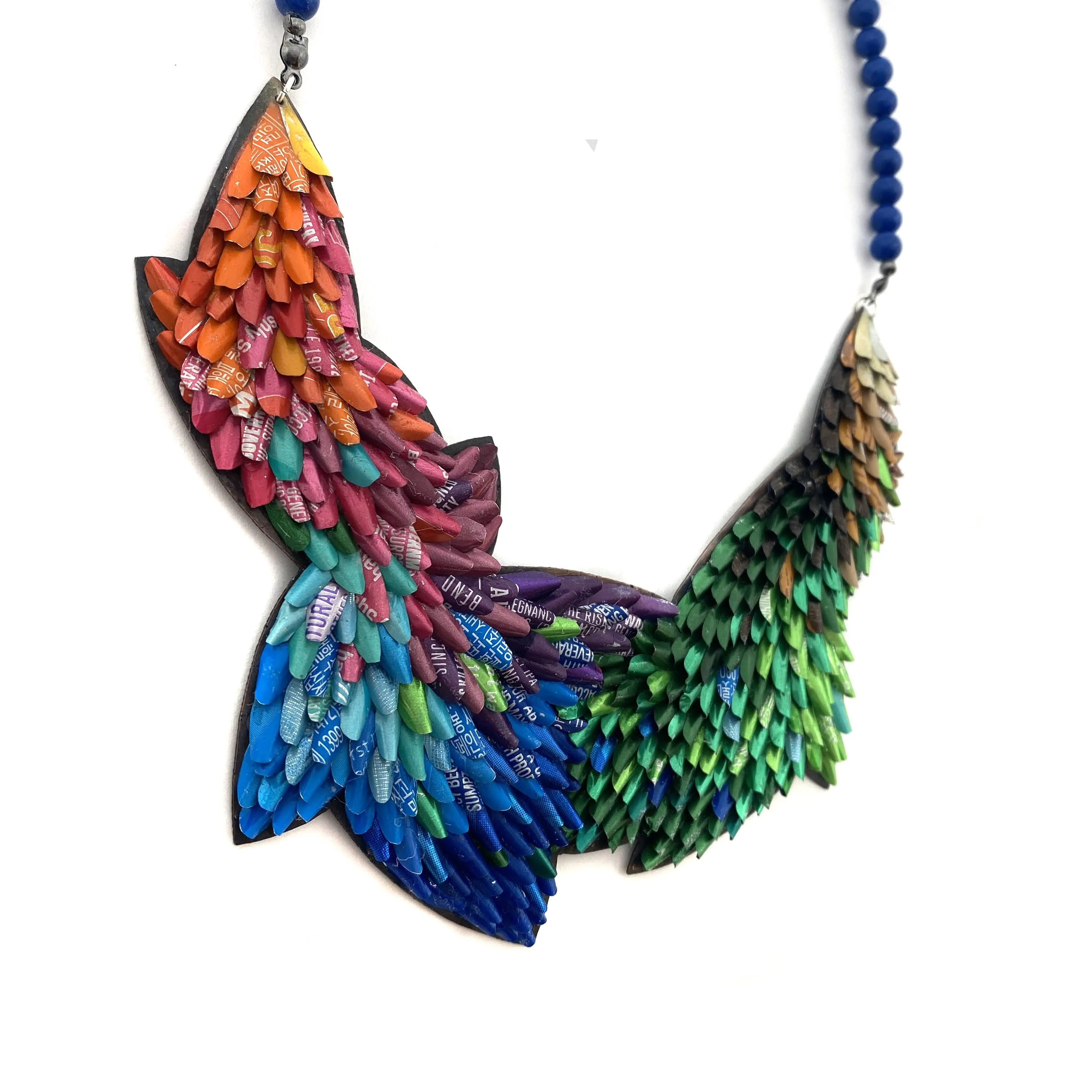 Rainbow Petals Layered Necklace