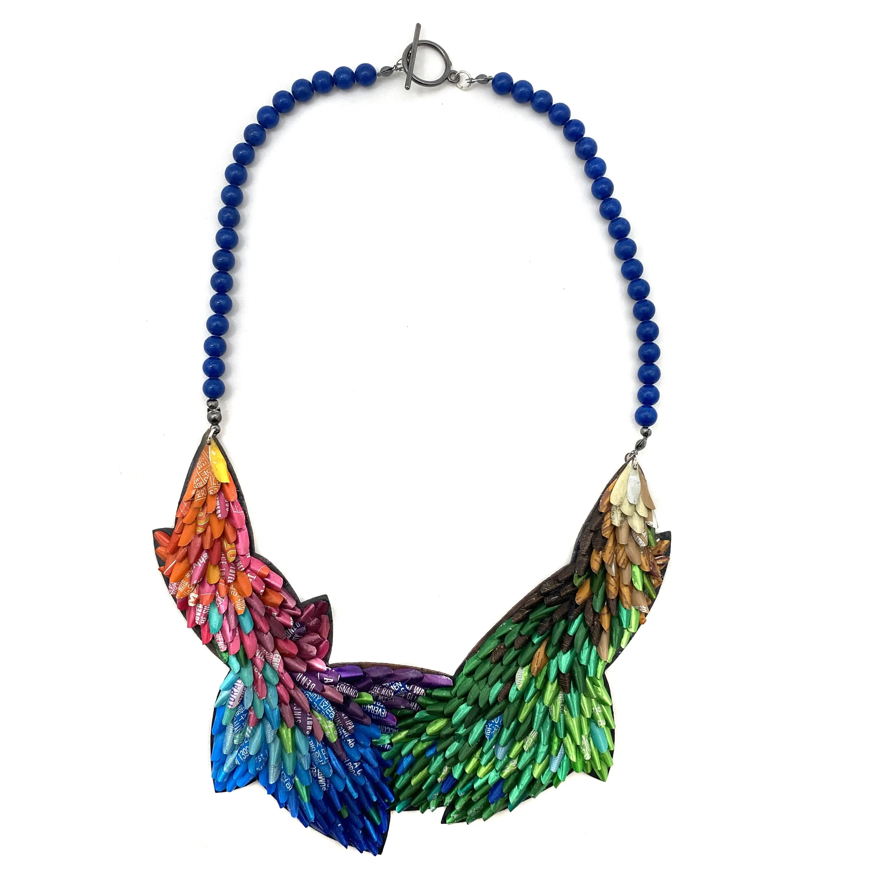 Rainbow Petals Layered Necklace