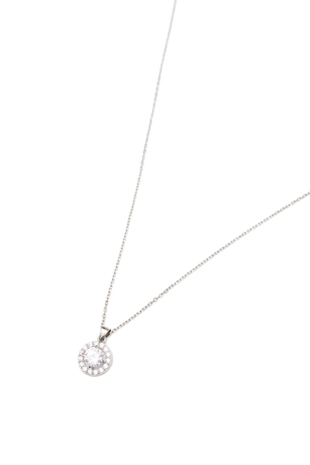 Serendipity in Silver Pendant Necklace