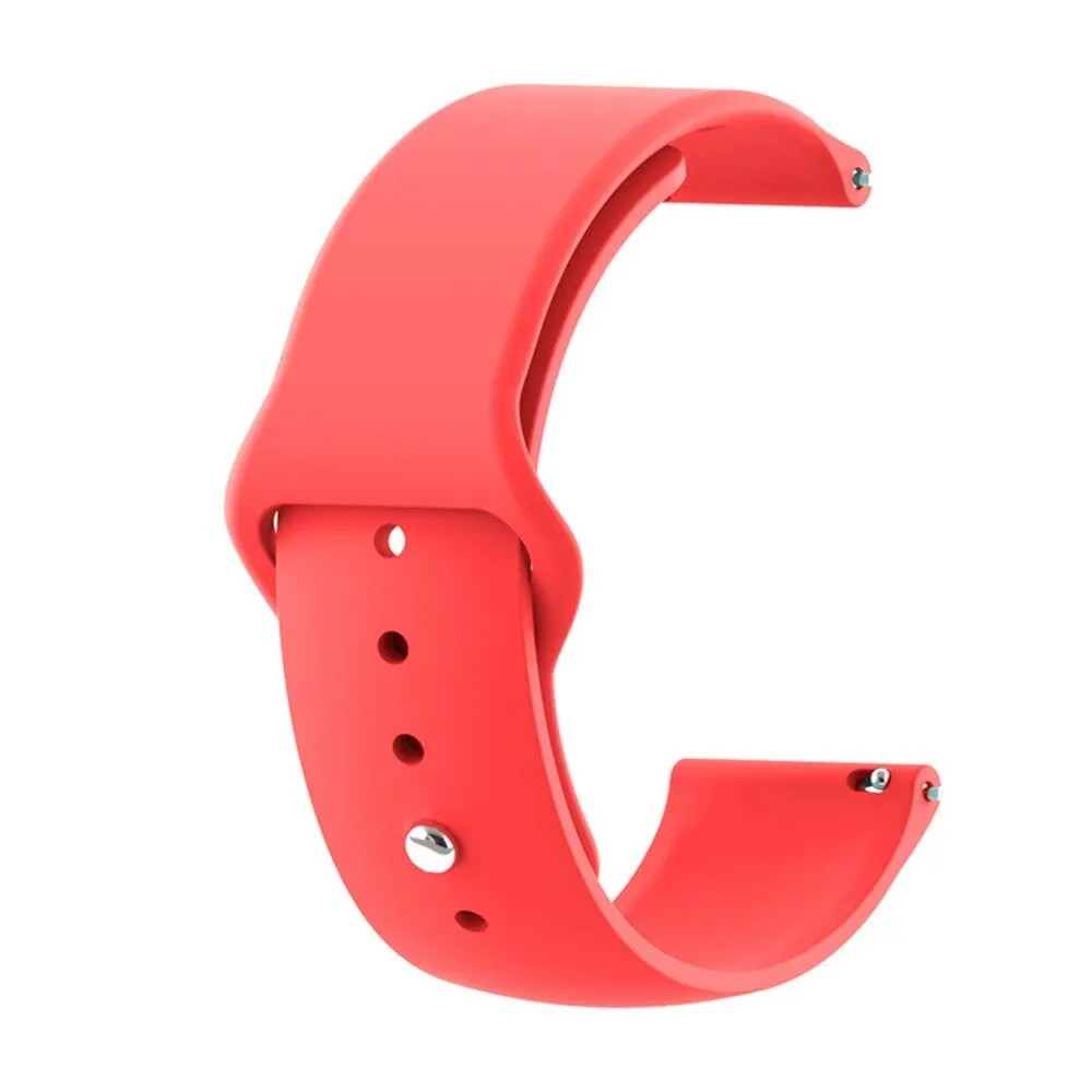 Silicone Button Style Watch Straps Compatible with Samsung Galaxy Watch 7 (44mm)