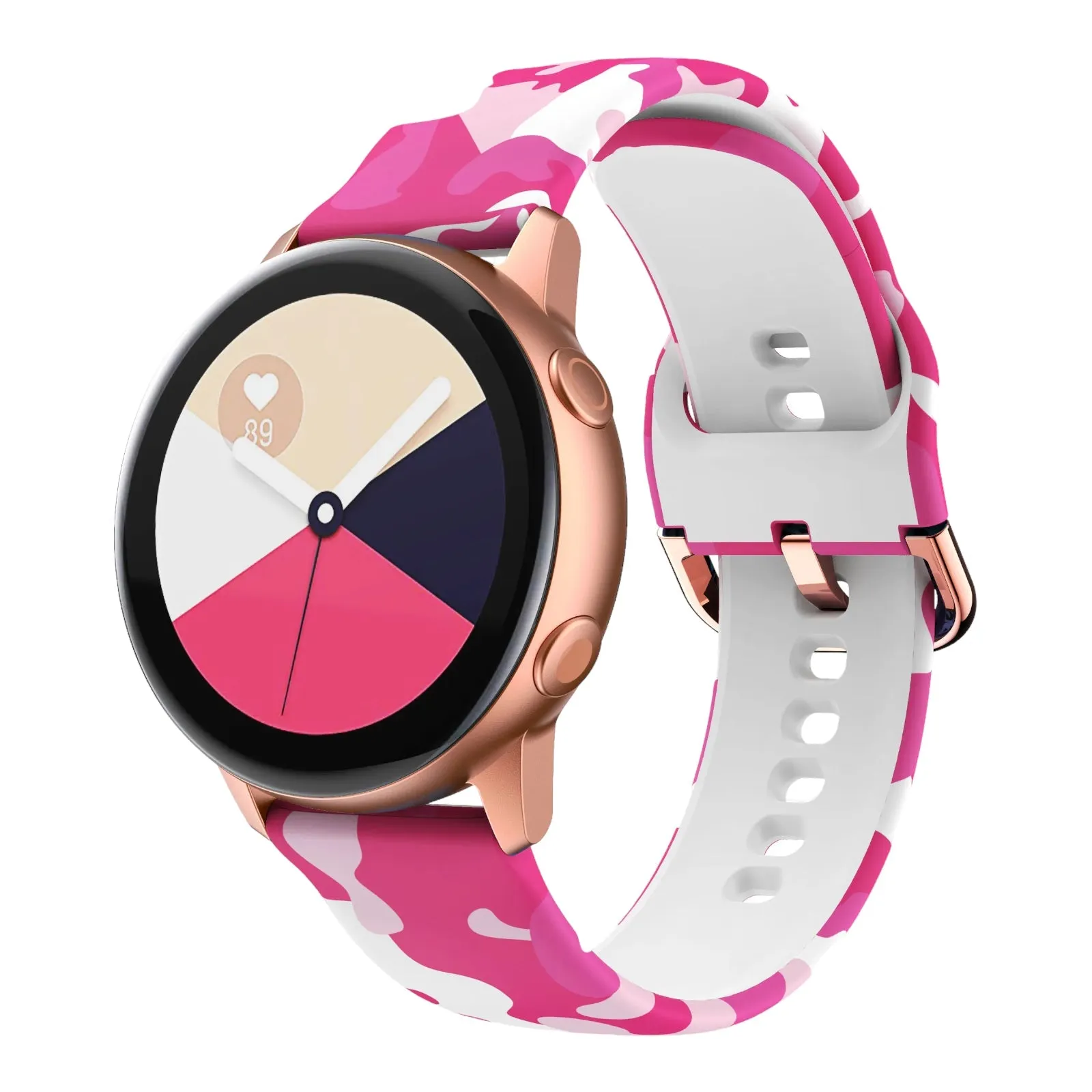 Silicone Pattern Watch Straps compatible with the Amazfit 20mm Range