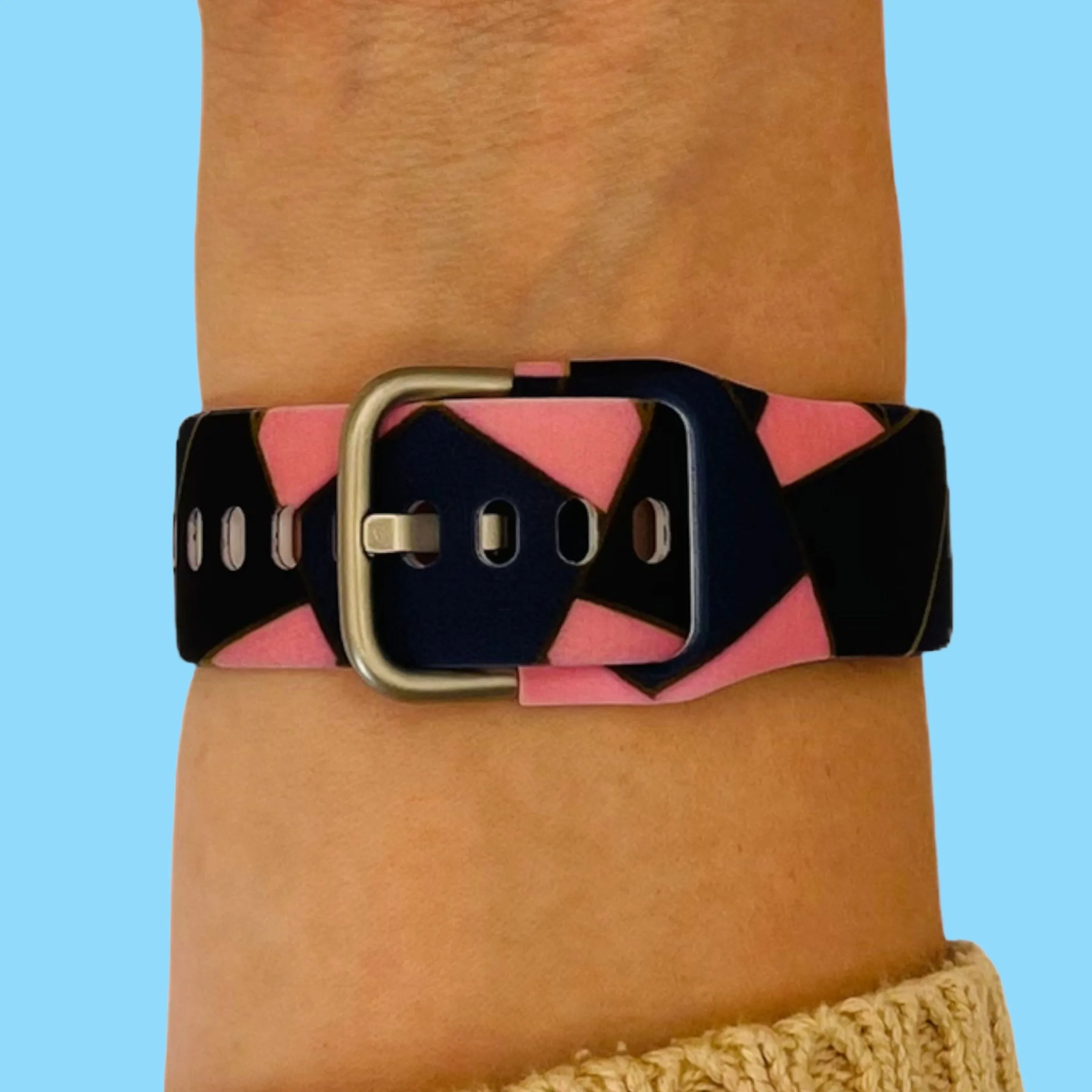 Silicone Pattern Watch Straps compatible with the Vaer Range