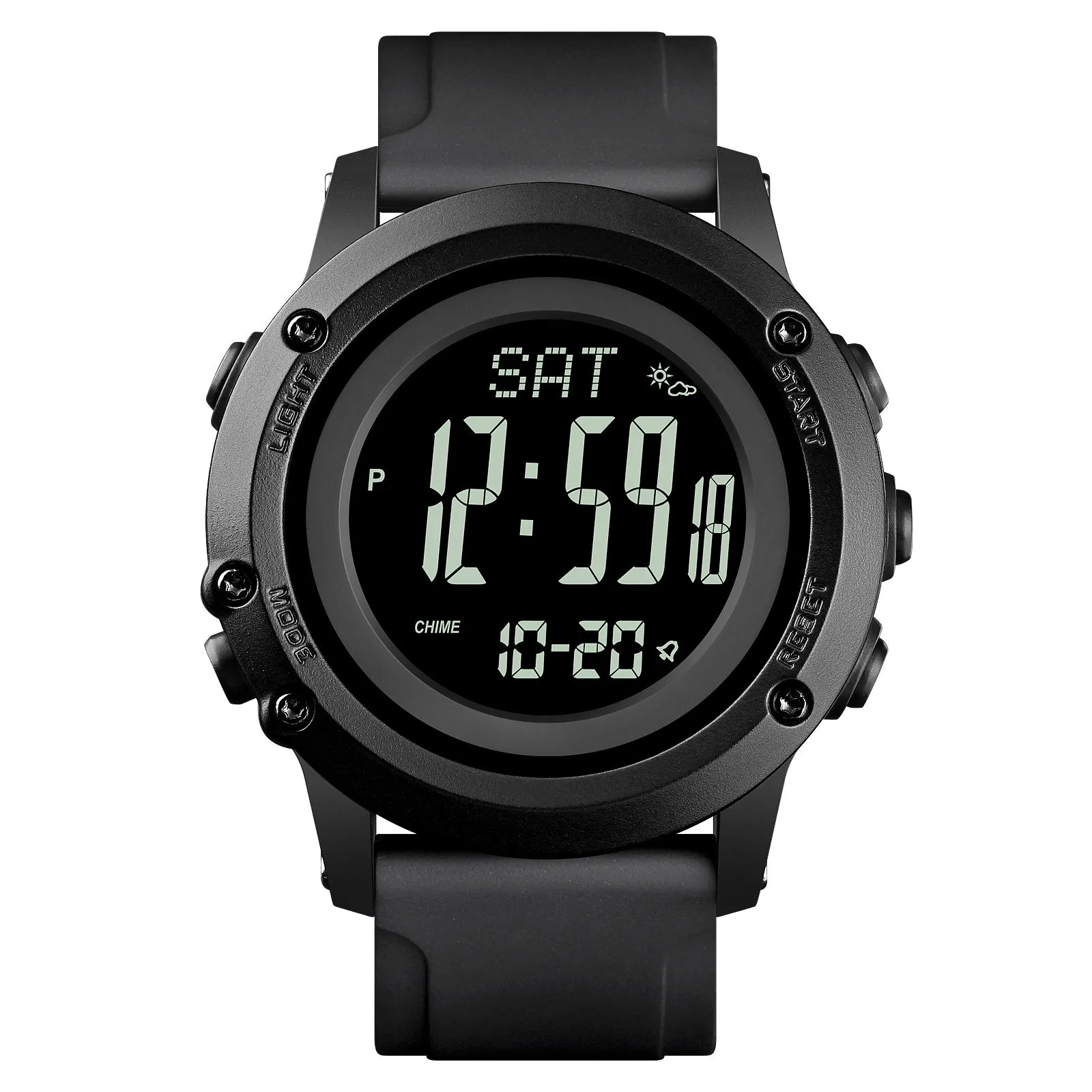 SKMEI 1793 Powerful Digital Compass Watch with Altimeter and Thermometer & Pressure