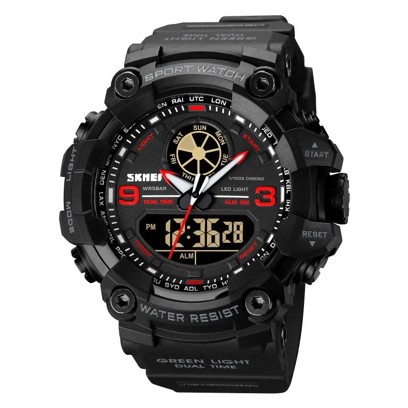 SKMEI 1818 Luxury Chronograph Sport Watch for Youth 50m Waterproof